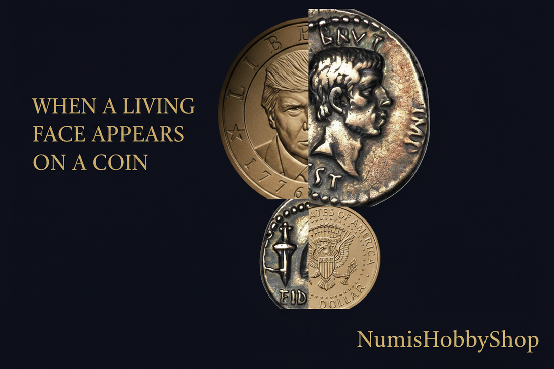 When a Living Face Appears on a Coin: The Proposed Trump Commemorative and the Shadow of Caesar