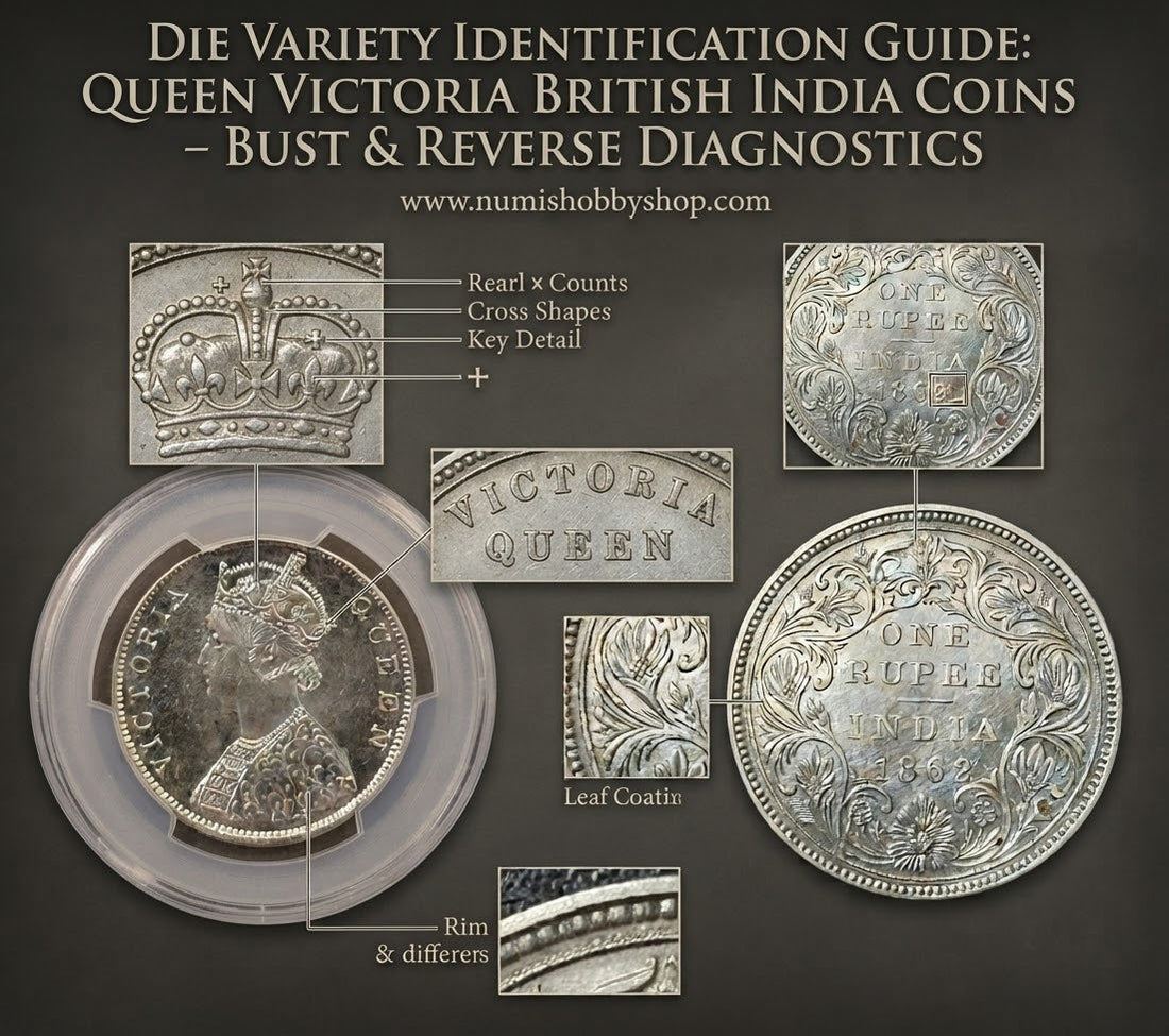 Die Variety Identification Guide: Queen Victoria British India Coins – Bust & Reverse Diagnostics
