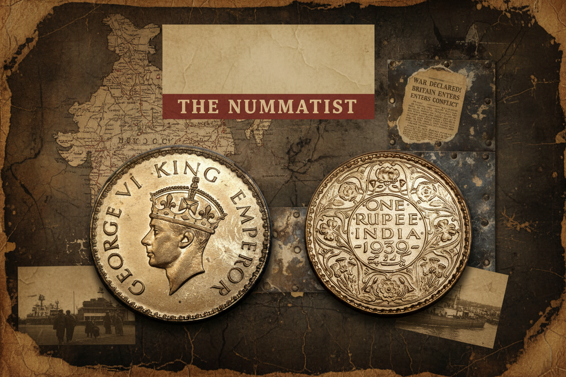 The Enigma of the 1939 India One Rupee: A Coin Born in the Shadow of War