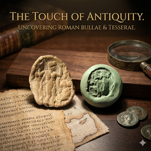 The Touch of Antiquity: Echoes in Clay — Uncovering Roman Terracotta Bullae & Tesserae