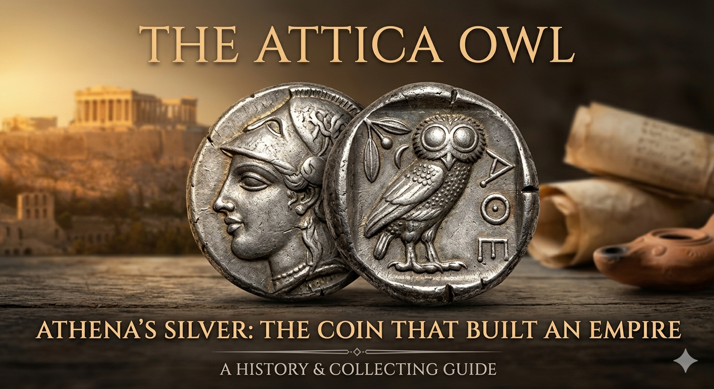 🏛️ The Coin That Built an Empire: The Legend of the Attica Owl