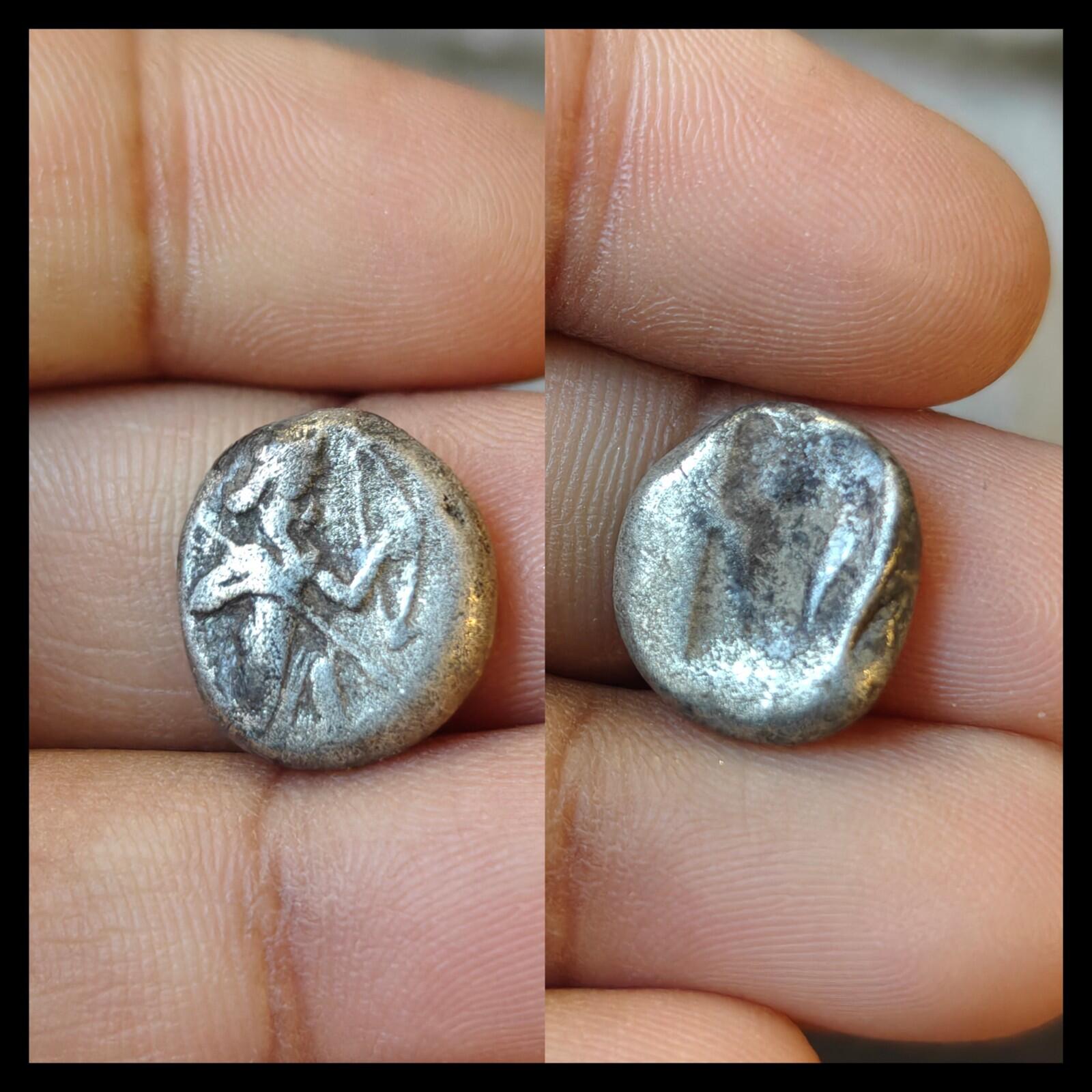 Siglos achéménide en argent de la Grèce antique 450-340 av. J.-C. Xerxès Artaxerx II- Darius Ier