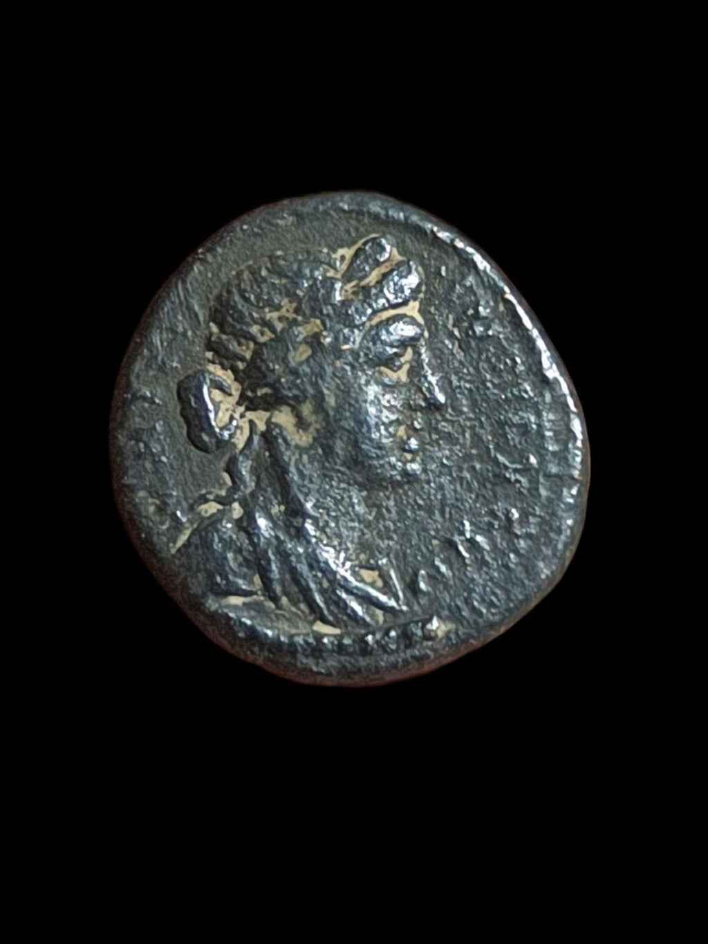 ANTIOCHE AE16. Émission pseudo-autonome. Lyre. 62-63 ap. J.-C. À l'époque de Néron