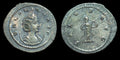SALONINE belle-fille de VALÉRIEN Ier Monnaie romaine antique SALUS Serpent Antoninien
