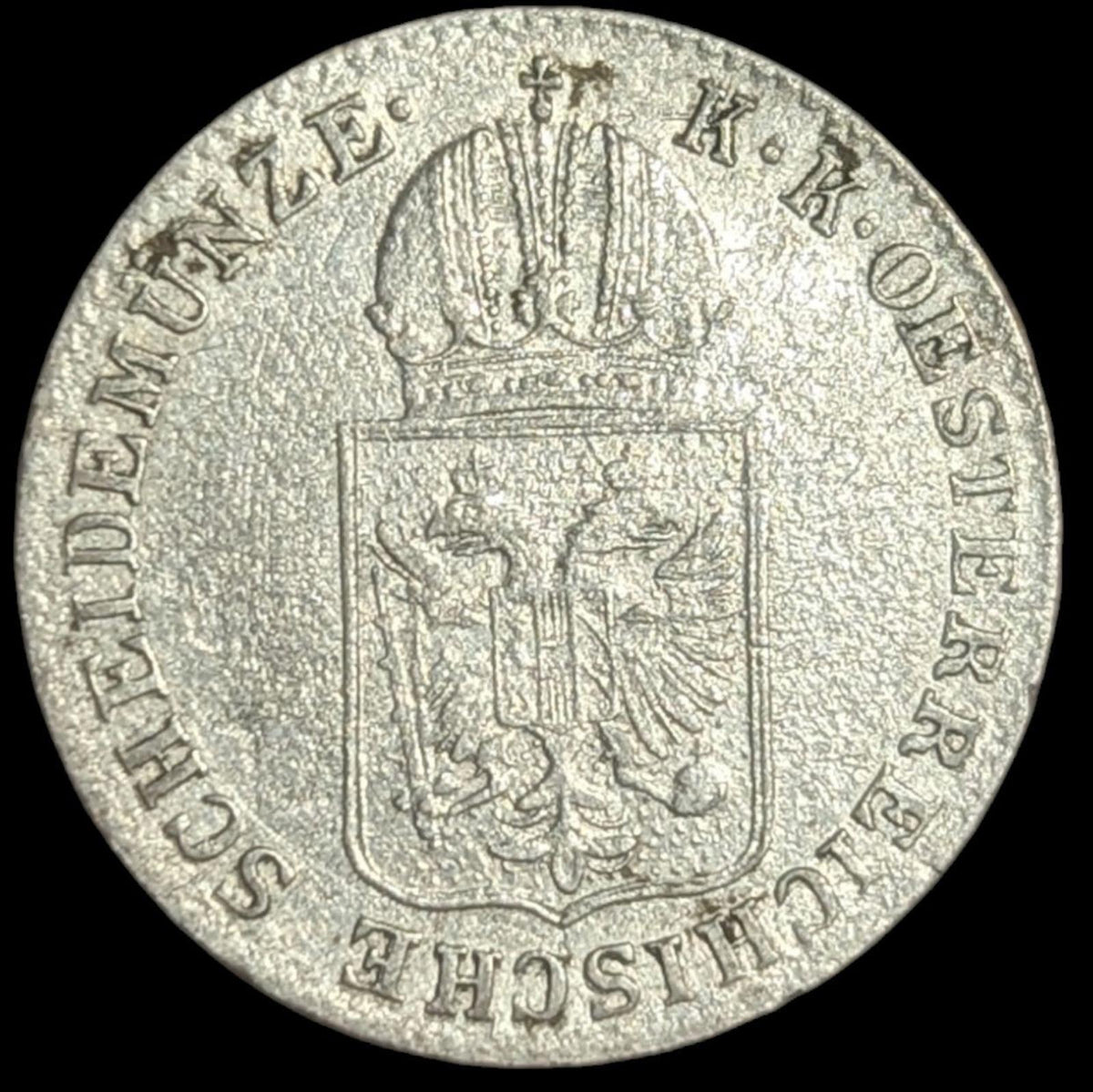 1849-A Autriche 6 Kreuzer KM# 2200 3Y9C