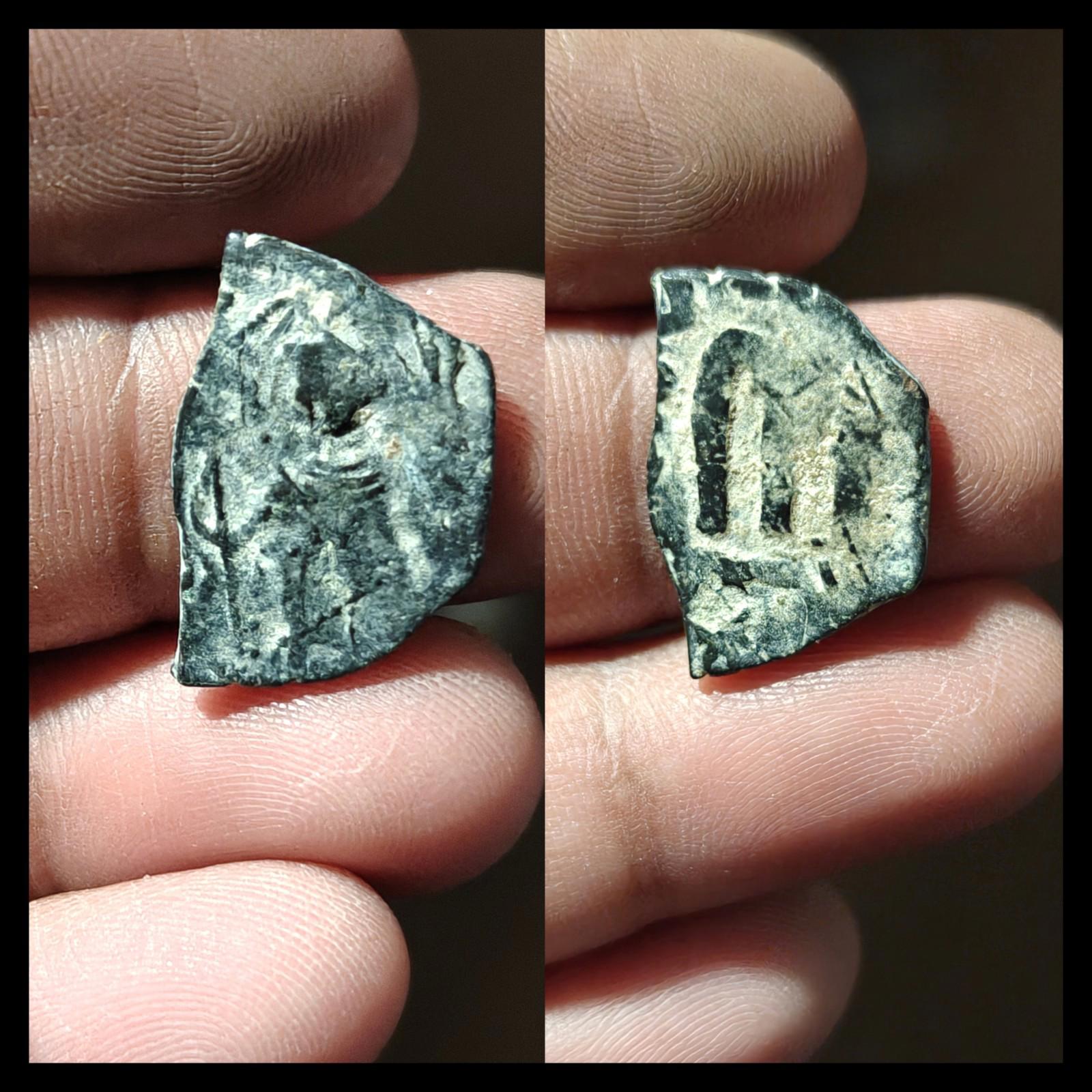 Arab Byzantine Umayyad Caliph. Mu'awiya Hims Emessa in Sorya Islamic Coin"'