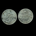 1917 Mexique 50 Centavos Pièce en argent Très bel état