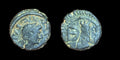 Ancient Christian Byzantine Dynasty Artifact 5 Nummi - Justinian I