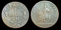 SUÈDE 1718 Pièce de monnaie en cuivre 1 DALER Silvermynt CHARLES XII 1697 - 1718 🇸🇪