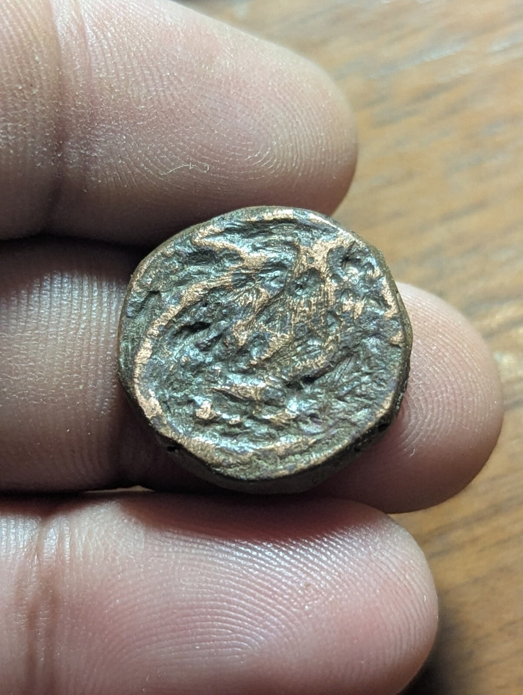 Sikh Empire Paisa AE Billyshahi Copper Coin KM 22 Derajat Mint Rare