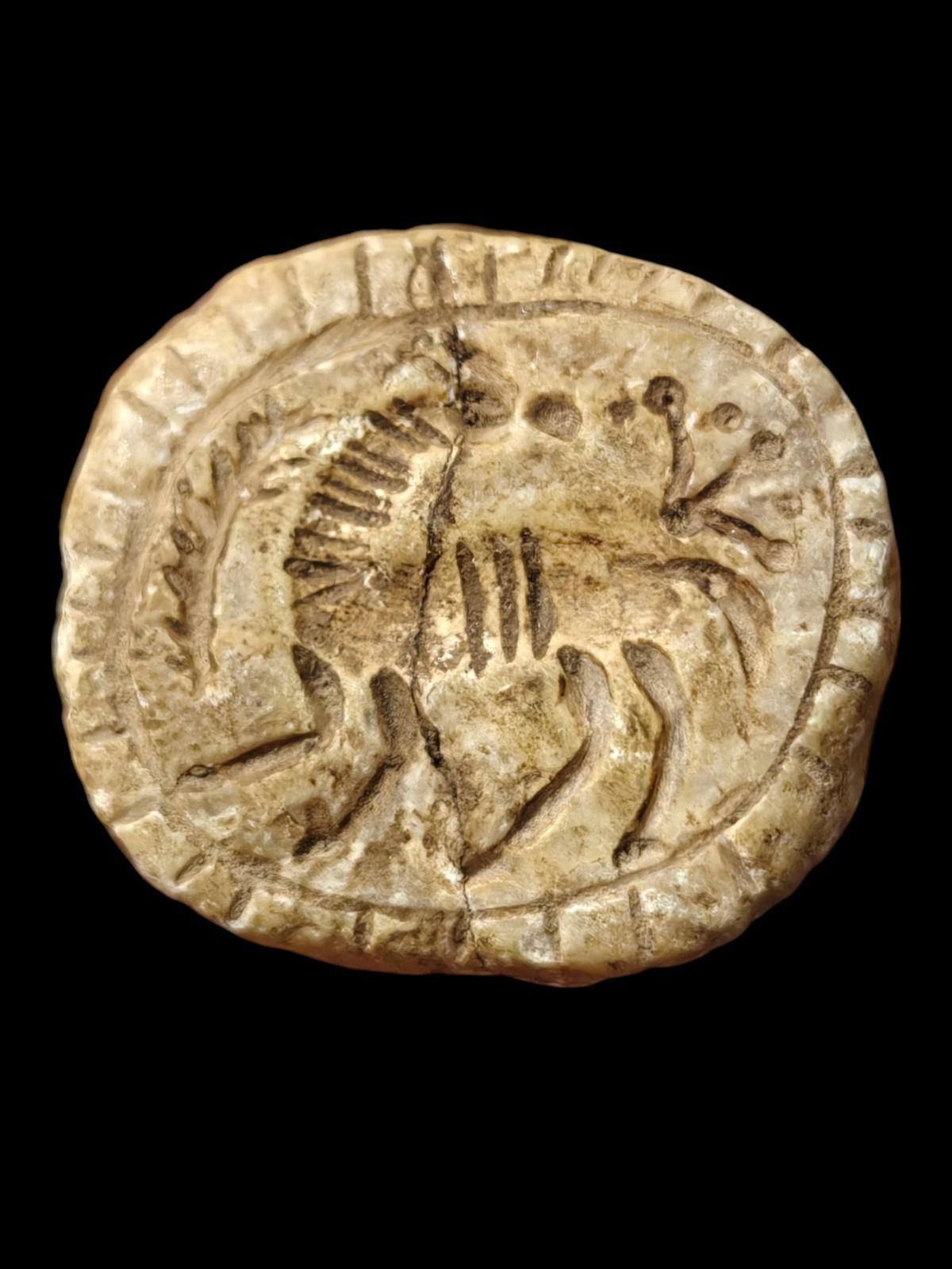Indus Valley Seal lapis stone Seal Stamp Depicting Horse Mohenjo-Daro, Harappa