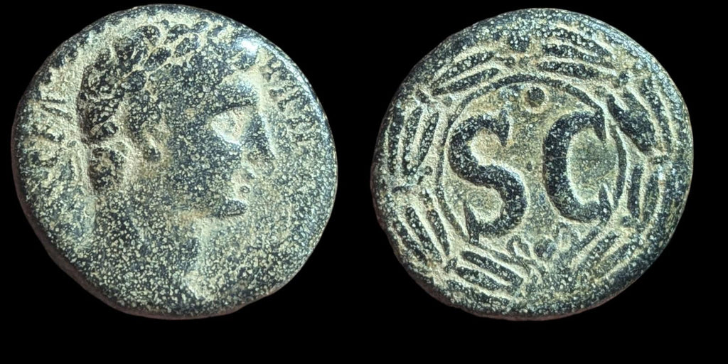 Roman Imperial Bronze Seleucia & Pieria, Antioch, Augustus 27BC-14AD Bronze 15g