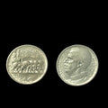 Italy 1919 50 Centesimi Lion animal Uncirculated