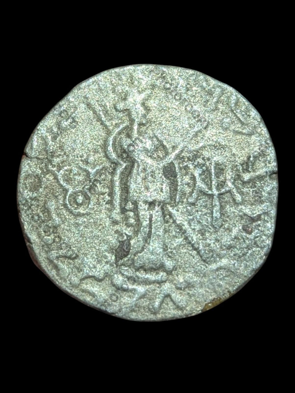 Ancien Royaume indo-scythe Azès II Tétradrachme en argent