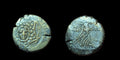 Greek Bronze Coin - Amisos Pontos 120-63 BC - Mithradates VI Eupator AEGIS Nike*