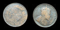 Pièce de monnaie en cuivre britannique de 1 cent de Hong Kong 1904