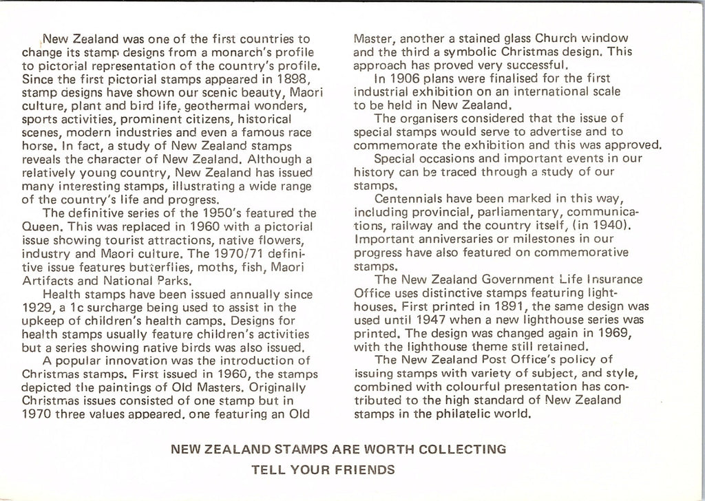 New Zealand 1981 25c Pictorial Date Stamp Postcard Large Earthquakes Napier