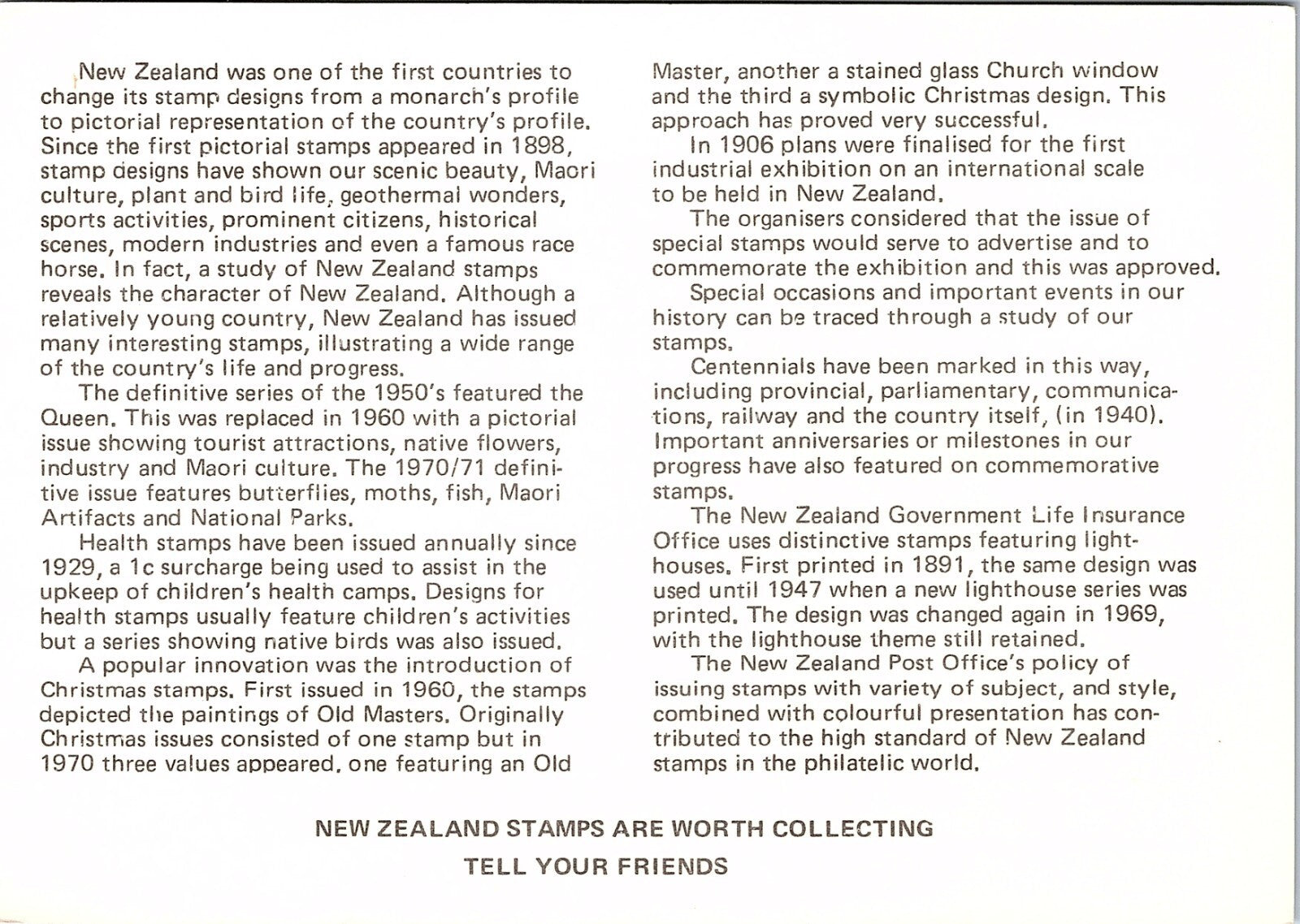 New Zealand 1981 25c Pictorial Date Stamp Postcard Large Earthquakes Napier
