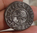 Mediveal Christian State Artifact 1 Kardez - Hetoum I solid border; seated coin