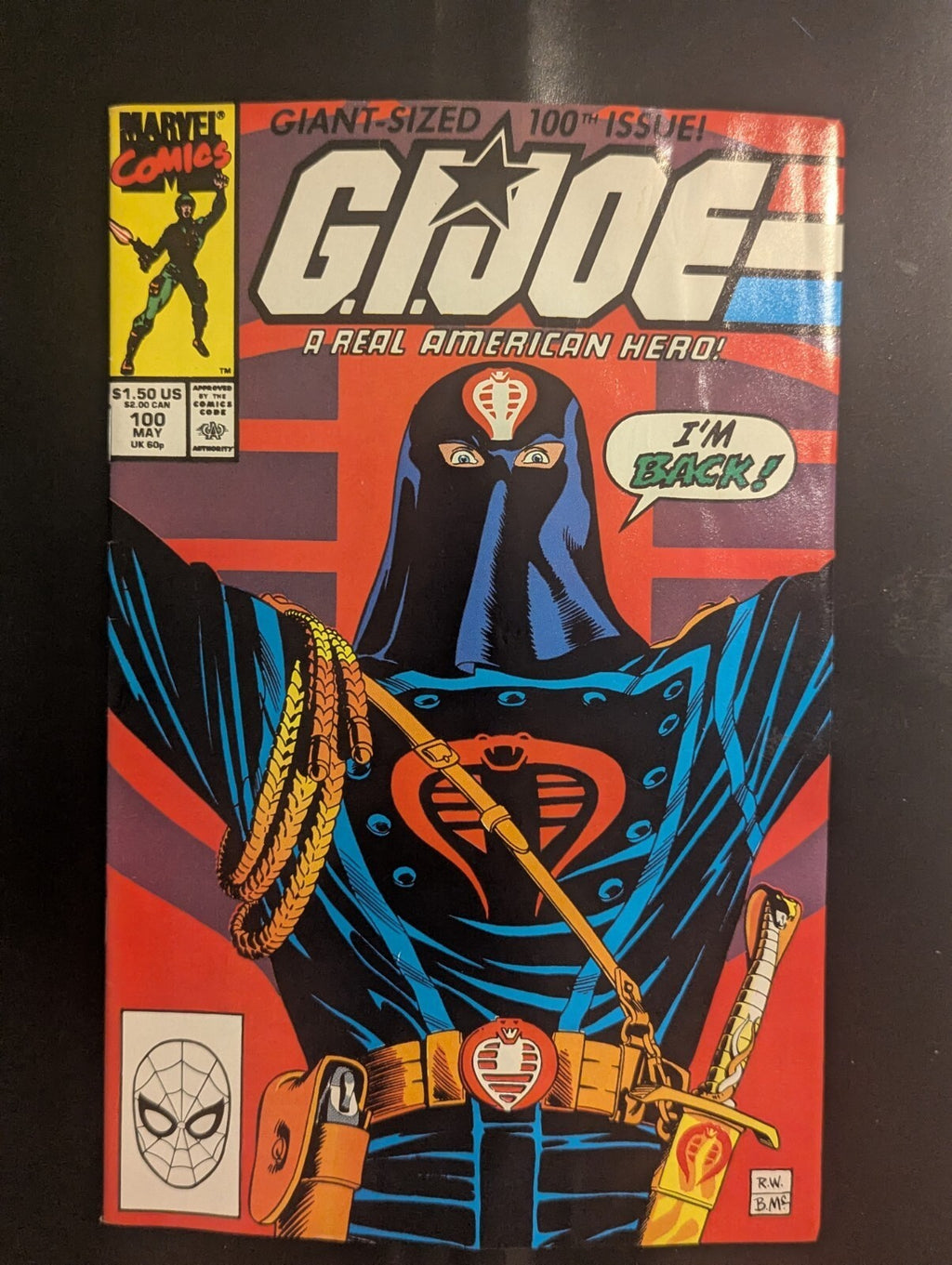 G.I. JOE, A REAL AMERICAN HERO #100 WHITE PAGES   MARVEL COM