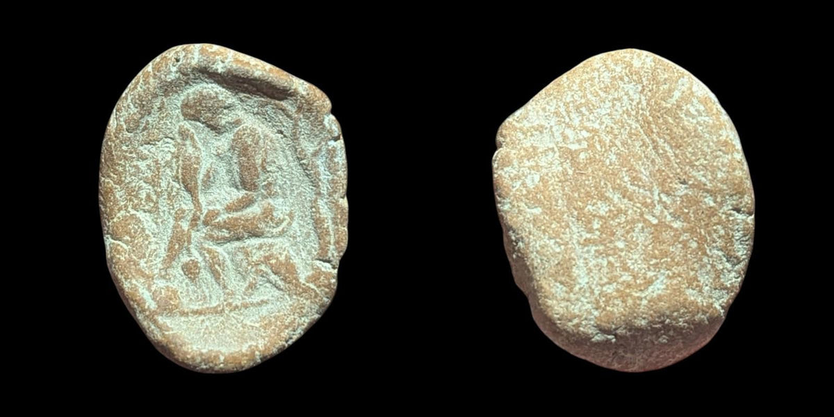 Ancient Greek / Roman Circa 1st-3rd centuries AD. Terracotta token"*