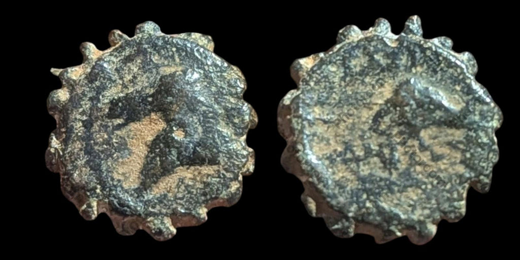 古希腊青铜币 安条克 公元前162-150年 # 德米特里一世 索特 象 马