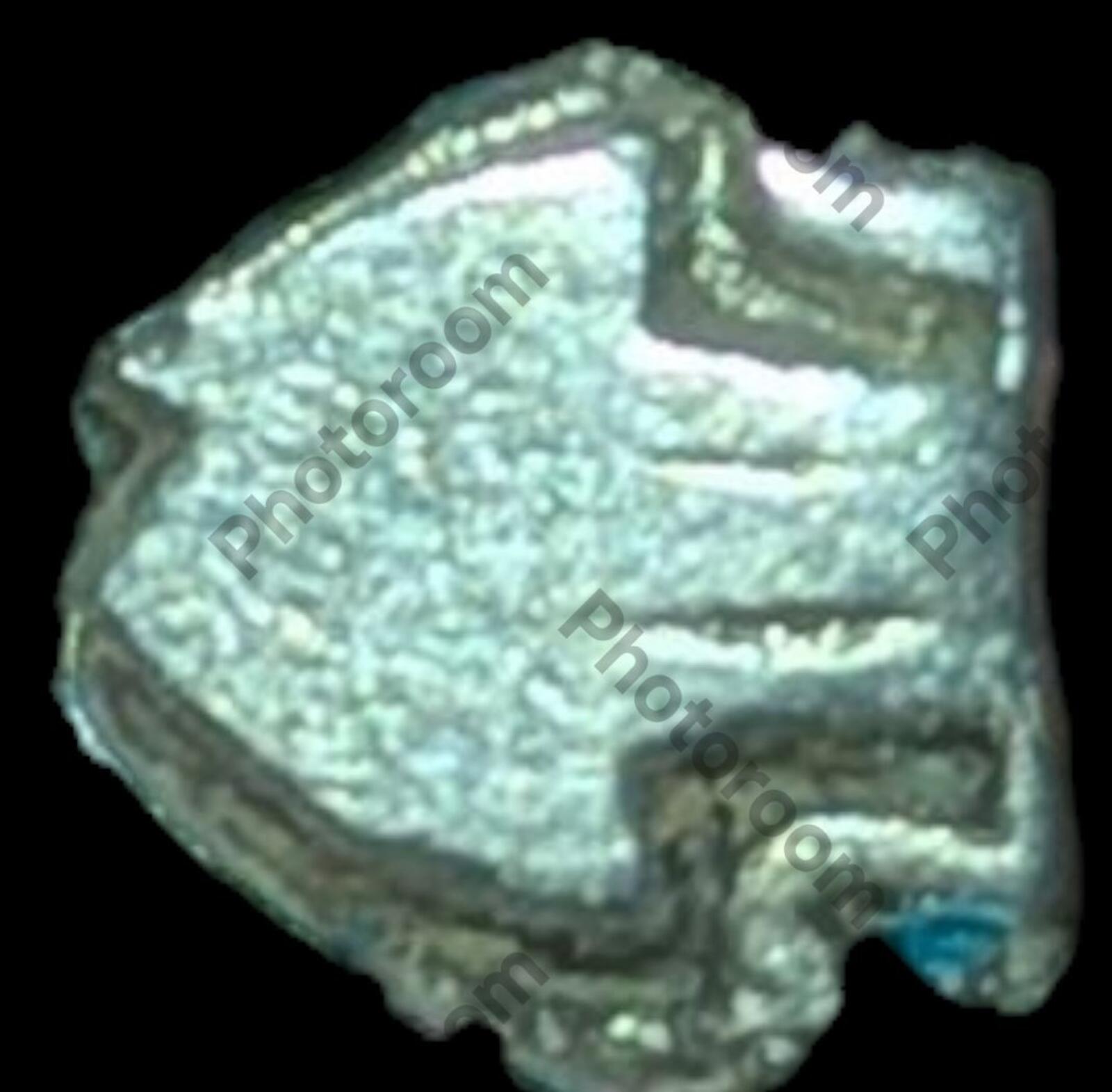 India Bengal INDUS Valley Mayuriyan Punch silver Coin 300 BC FISH Symbol