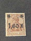 Germany Germania Deutches Reich Stamps Mi 154 Sc 133 1.60m OP MNH