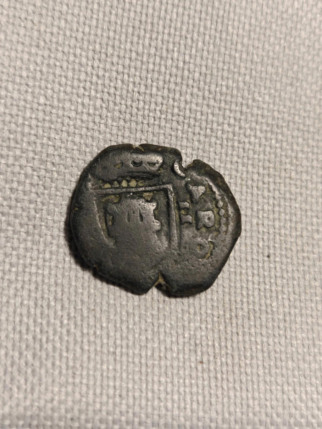 ESPAGNE - PHILIPPE IV - XVIIe SIÈCLE - 2 MARAVEDIS - MONNAIE À FRAPPES IRRÉGULIÈRES - EXCELLENT ÉTAT - 22MM