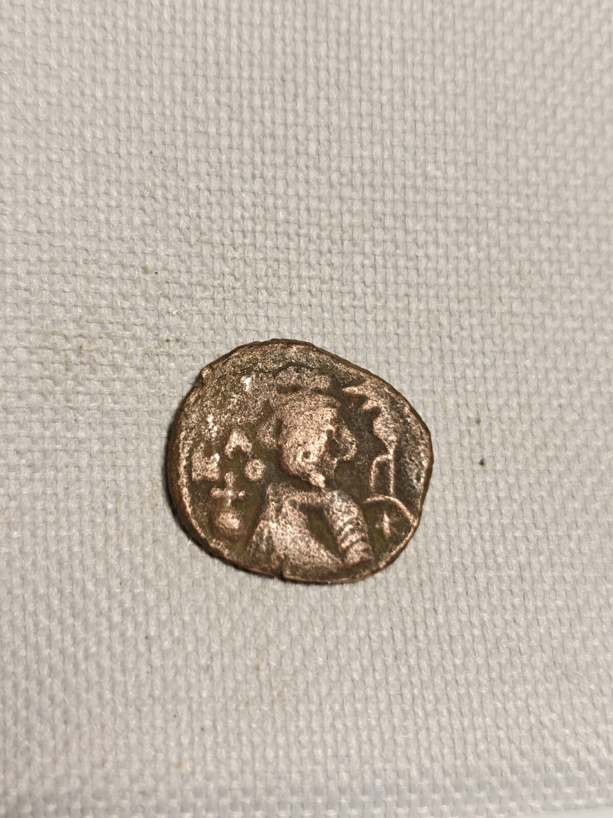 Calife arabe byzantin omeyyade. Monnaie islamique de Mu'awiya