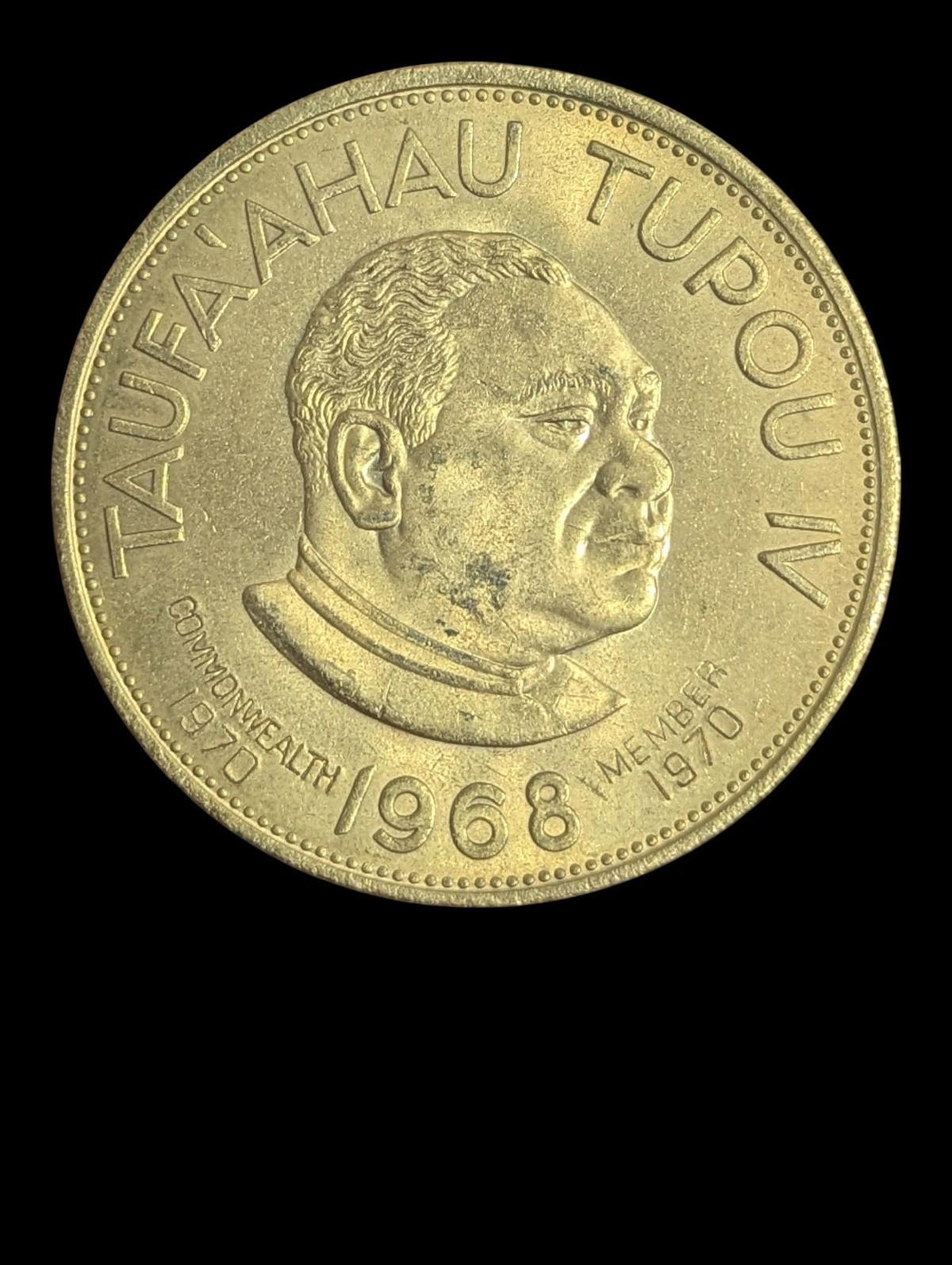 汤加 2 帕安加 1968 英联邦成员 1970 授勋仪式 1970 仅铸造4千枚