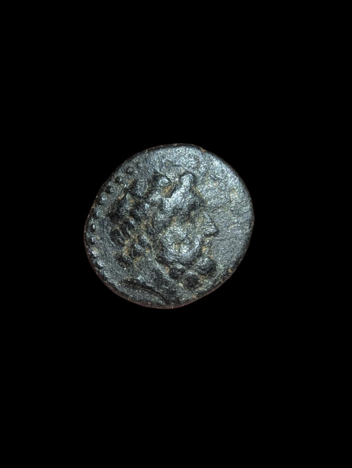 古希腊青铜币 Æ，公元前 137-51 年，腓尼基，阿拉多斯青铜币 SNG-Cop:36 44！