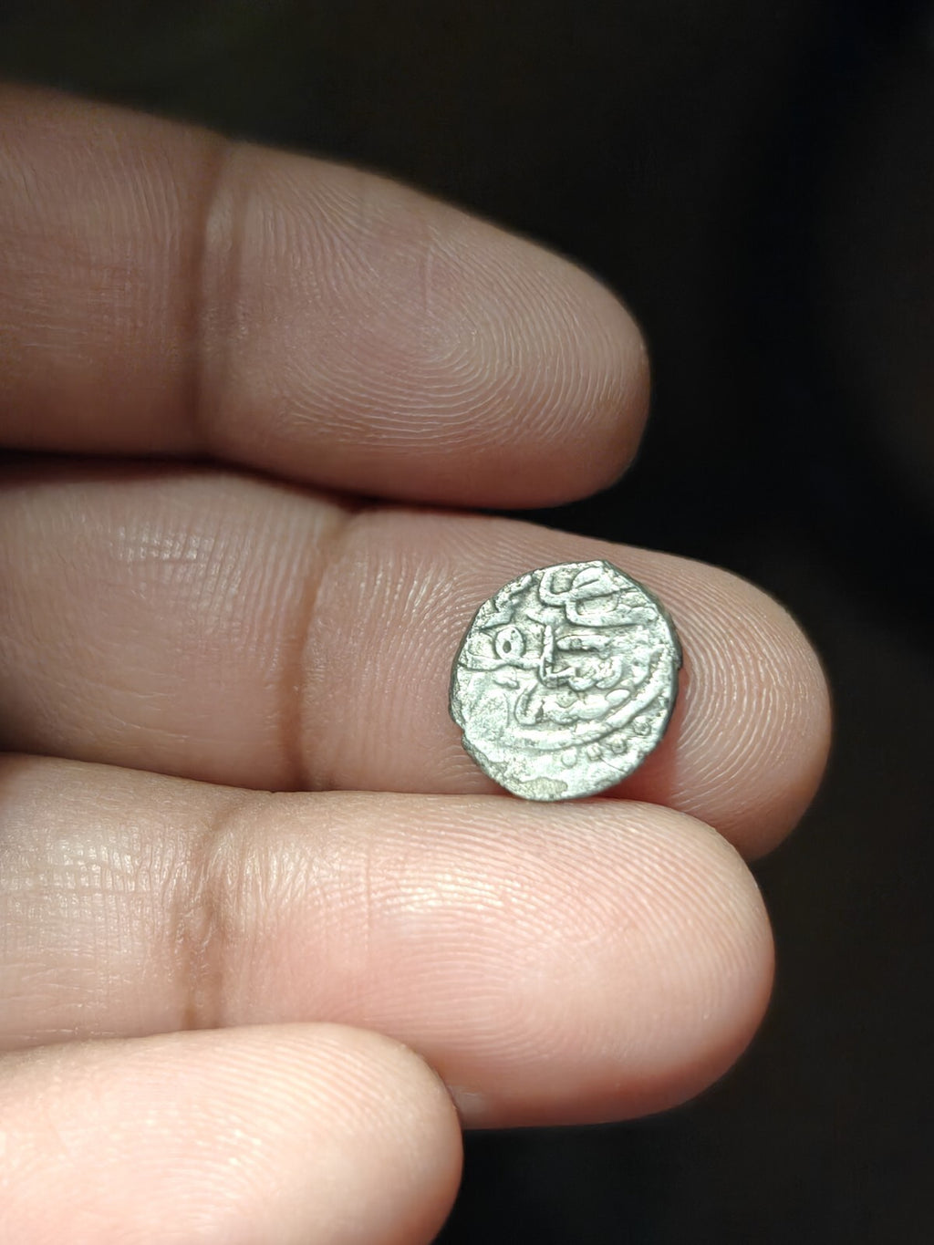 Ottoman AR Akce Silver Coin 875 AH Mehmed II Medieval Islamic Rare Mint Uskub