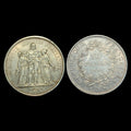 FRANCE HERCULES  10 FRANCS 1965 SILVER Wow Grade