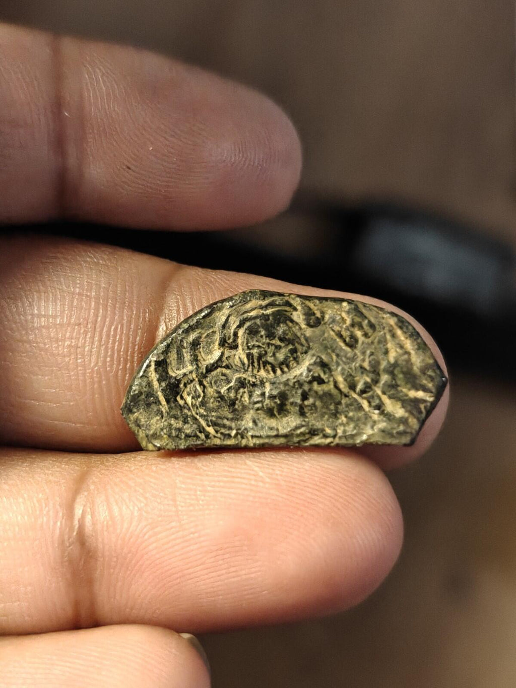 Islamic ARAB Byzantine UMAYYAD, time of Abd al-Malik, Æ Fals circa 685-690's AD