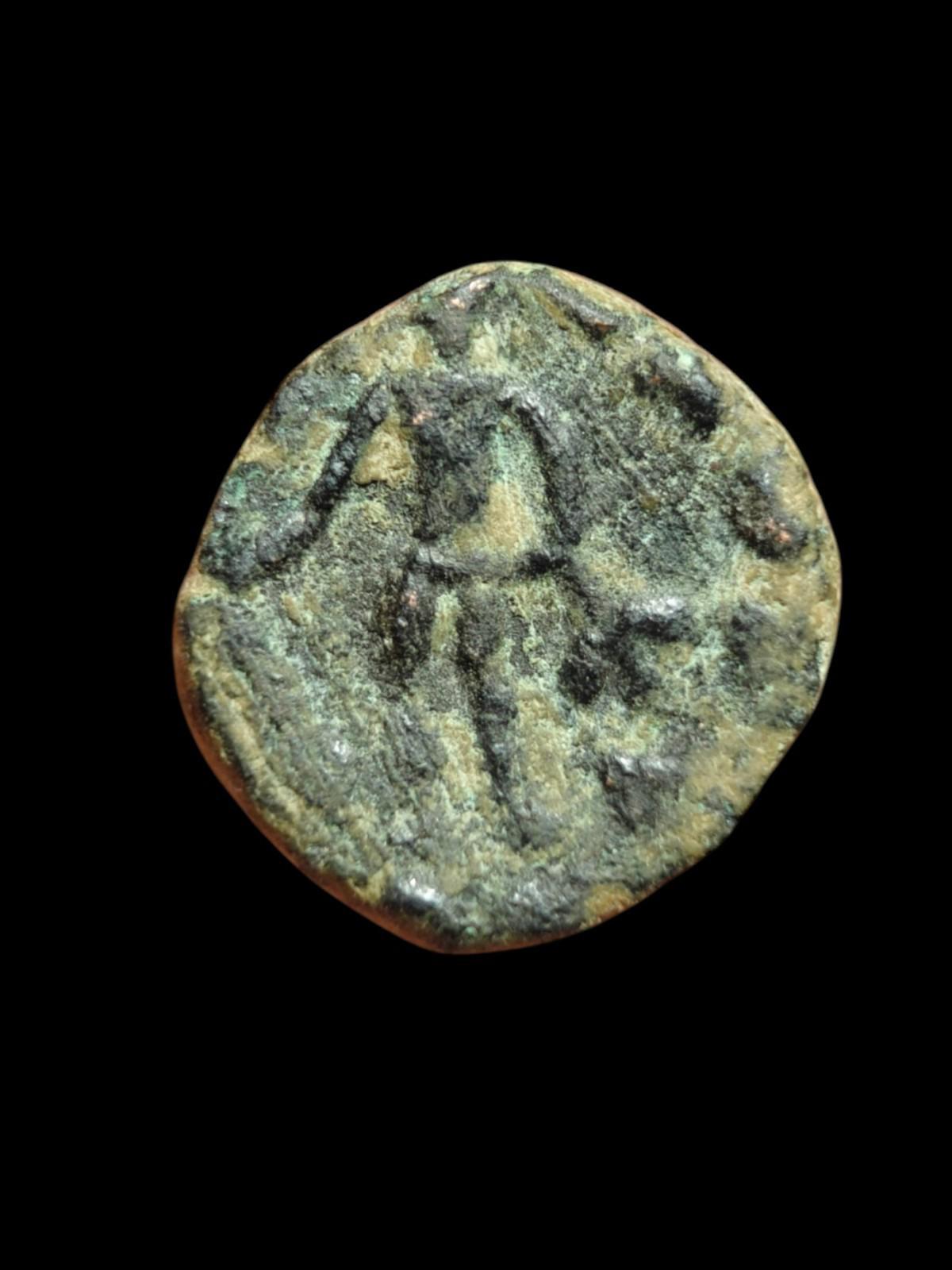 Excellente unité en cuivre Kujula Kadphises 30-80 après J.-C. Contemporain kouchano-hun*