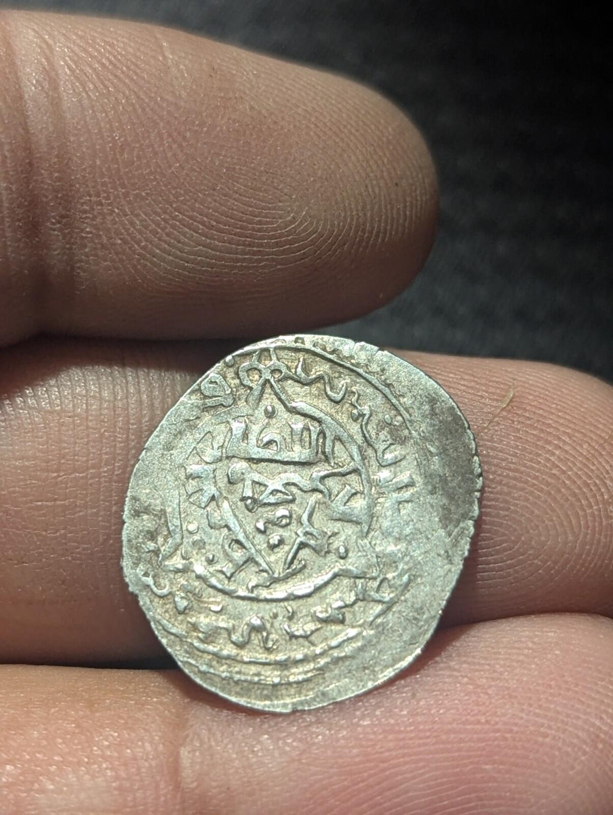 ISLAMIC EMIRATE OF ERETNA Ghiyath al-Din Muhammad I.Silver akce  AH 753-767 Rare
