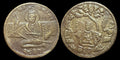 Authentic Sikh Religious  AKAL SAHIB GURU NANAK JI Token 180-200 Yr old!