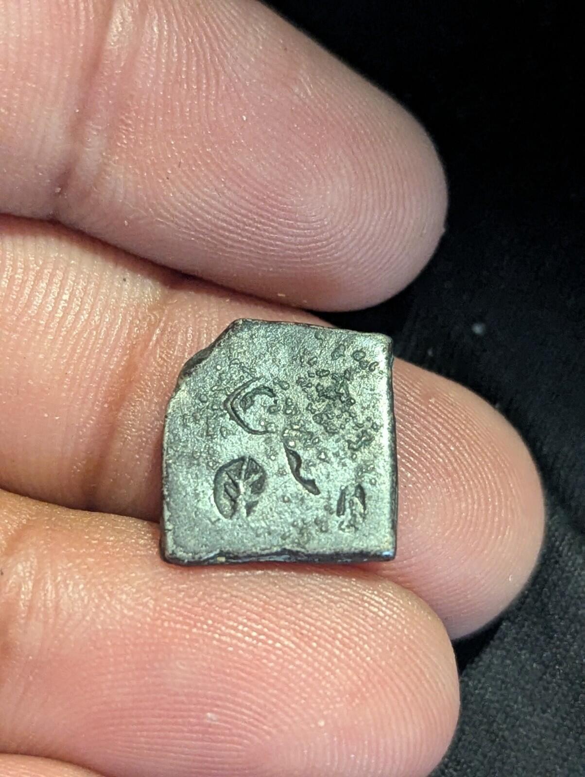 India ⭐ INDUS Valley Mayuriyan Punch ⭐ silver Coin 300 BC.!!