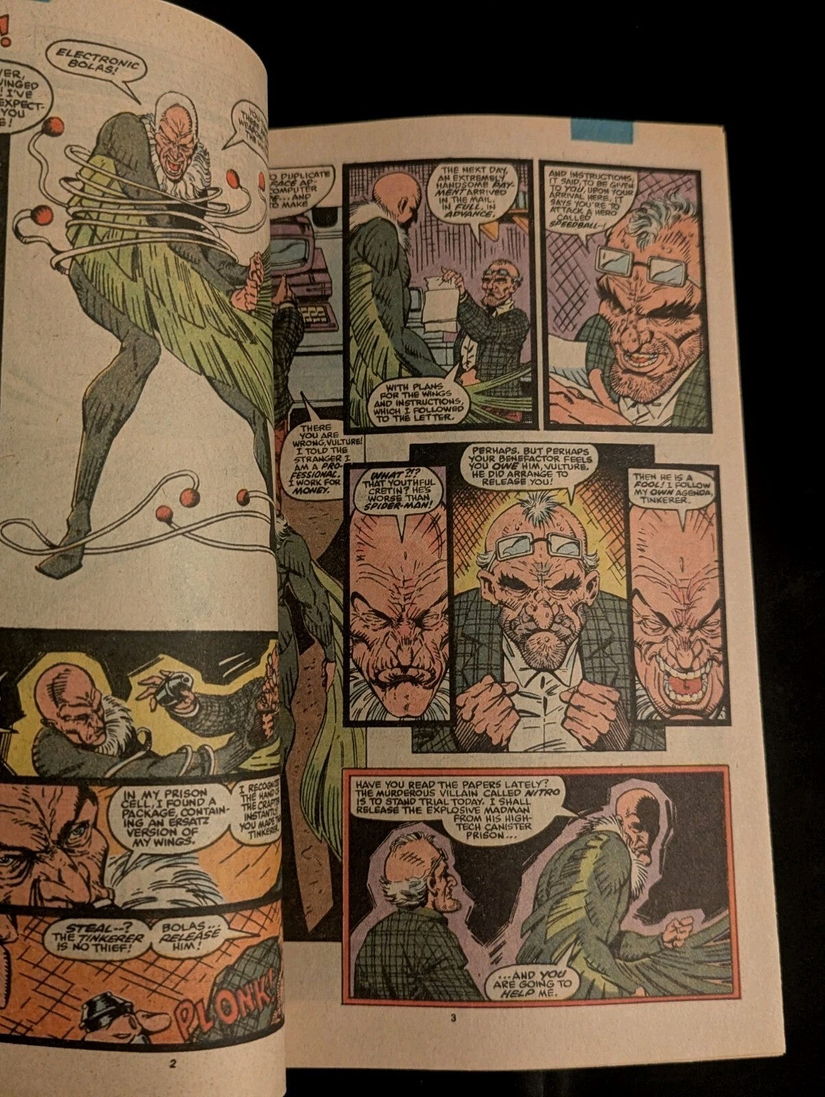 NEW MUTANTS #86 Vulture vs Rusty Collins! Marvel Comic Book ~ Near Mint