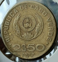 #F24# Pièce, Cap-Vert, 2-1/2 Escudos, 1977