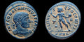 Constantine I Follis Lovely PARL Arle T-F Sol Roman Coin Arles Mint