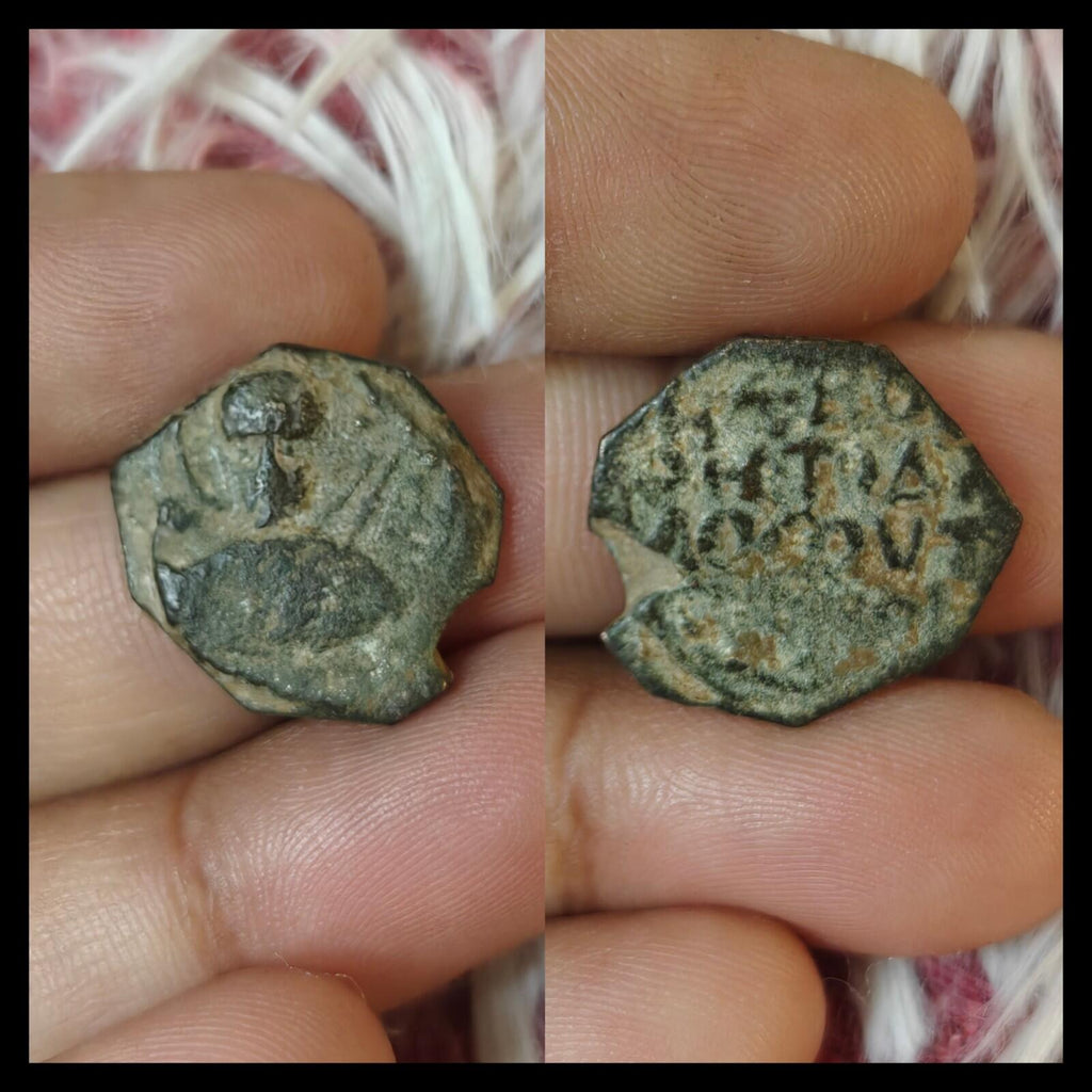 Follis en bronze croisé Tancrède Croix de Saint-Pierre KM BA Monnaie médiévale Europe