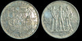 1933 Czechoslovakia 20 Korun Silver Coin Wow Grade
