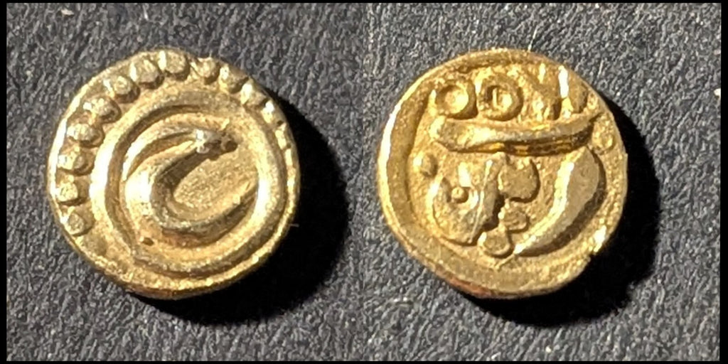 INDIA - INDEPENDENT KINGDOMS, MYSORE, TIPU SULTAN, GOLD FANAM