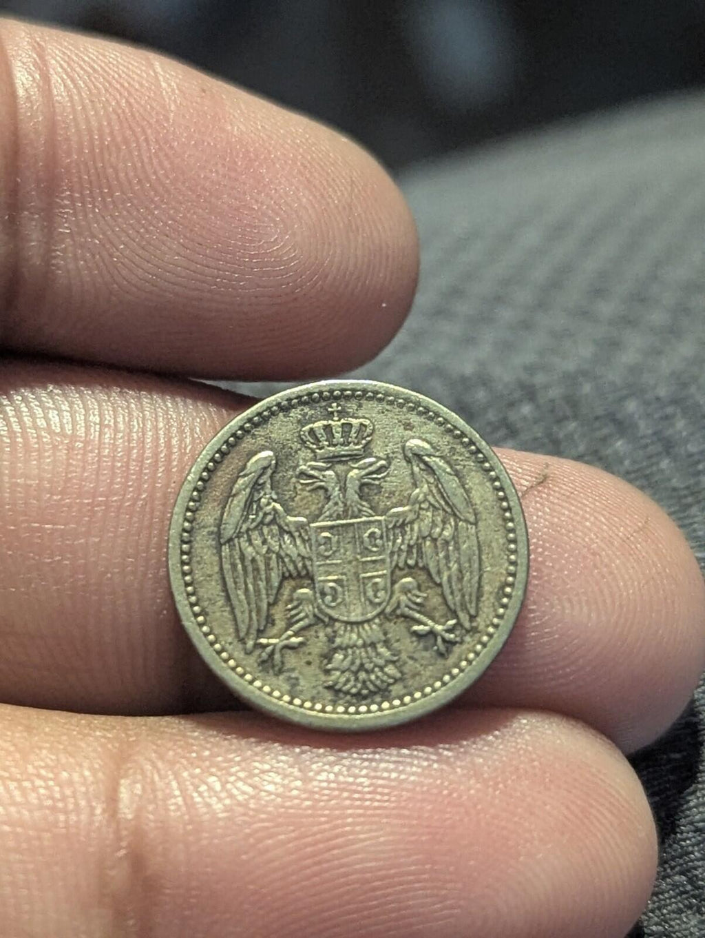 SERBIA 1883 Five 5 Para KM# 18 Rare Vienna Mint