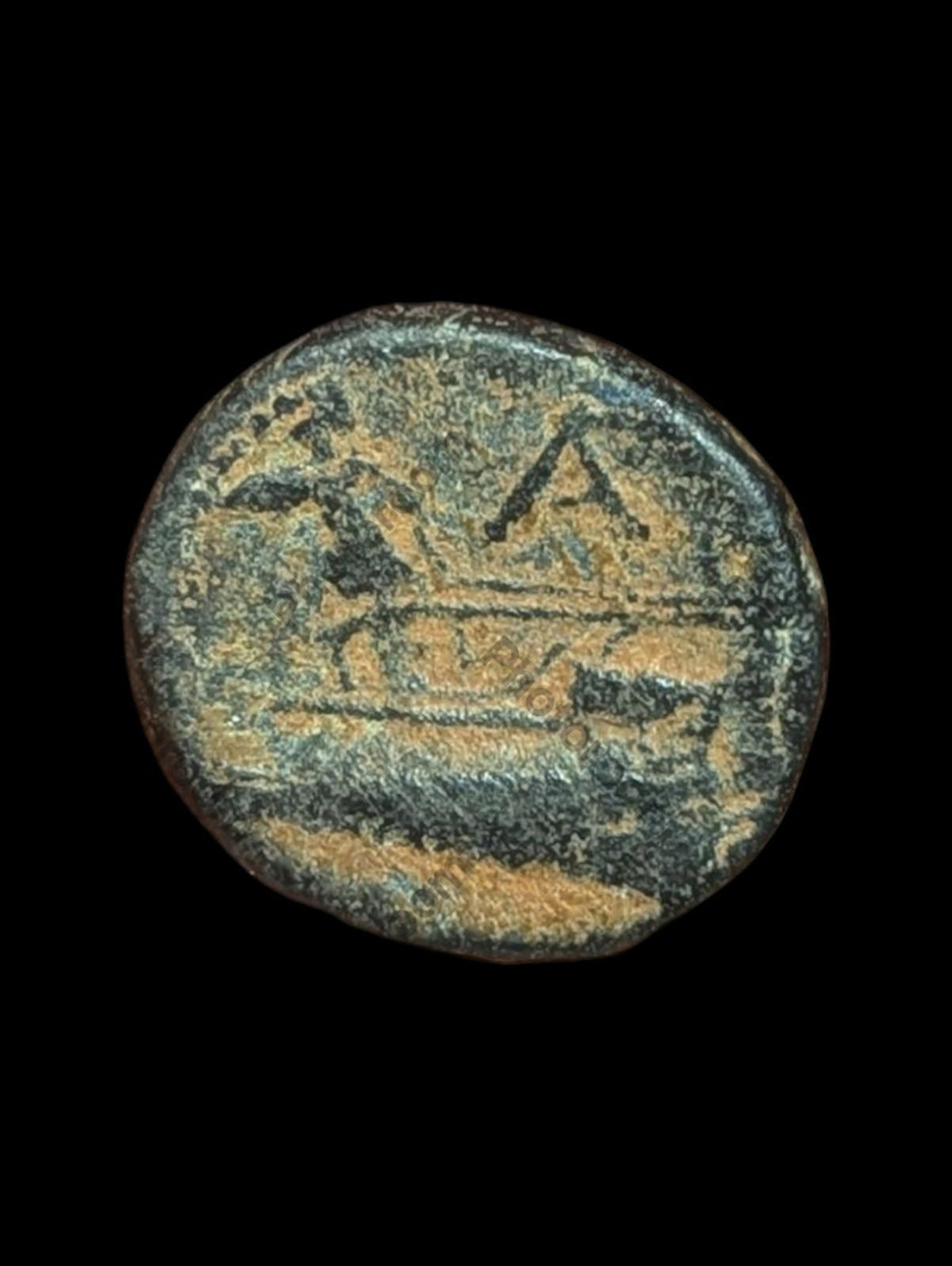 Grèce antique, Phénicie, Arados. IIe siècle av. J.-C. Tête de Tyché