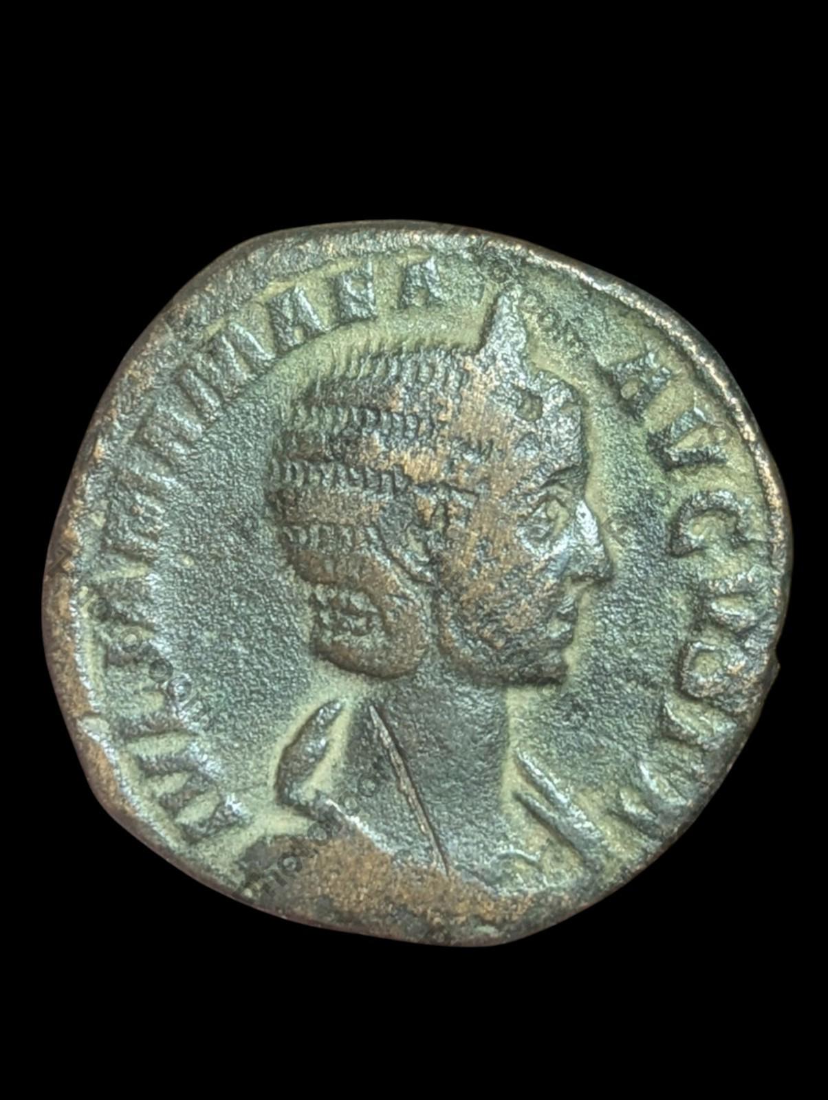 JULIA MAMAEA (Augusta, 222-235). Sesterce de bronze VENERI FELICI Vénus - ROME 24g