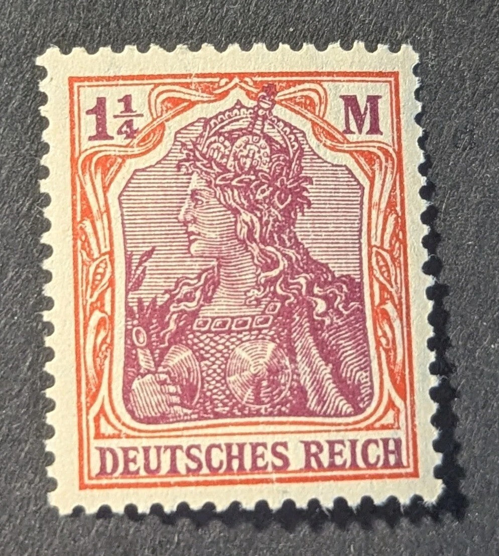 Germany Stamps Mi: #151 - 1.25m Mint, Og, MNH
