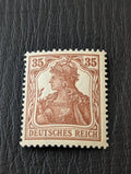 Stamp Germany Deutsches Reich Germania 35 Pfennig 1918 Mi. Nr. 104